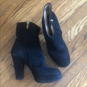 YSL Platform Boots